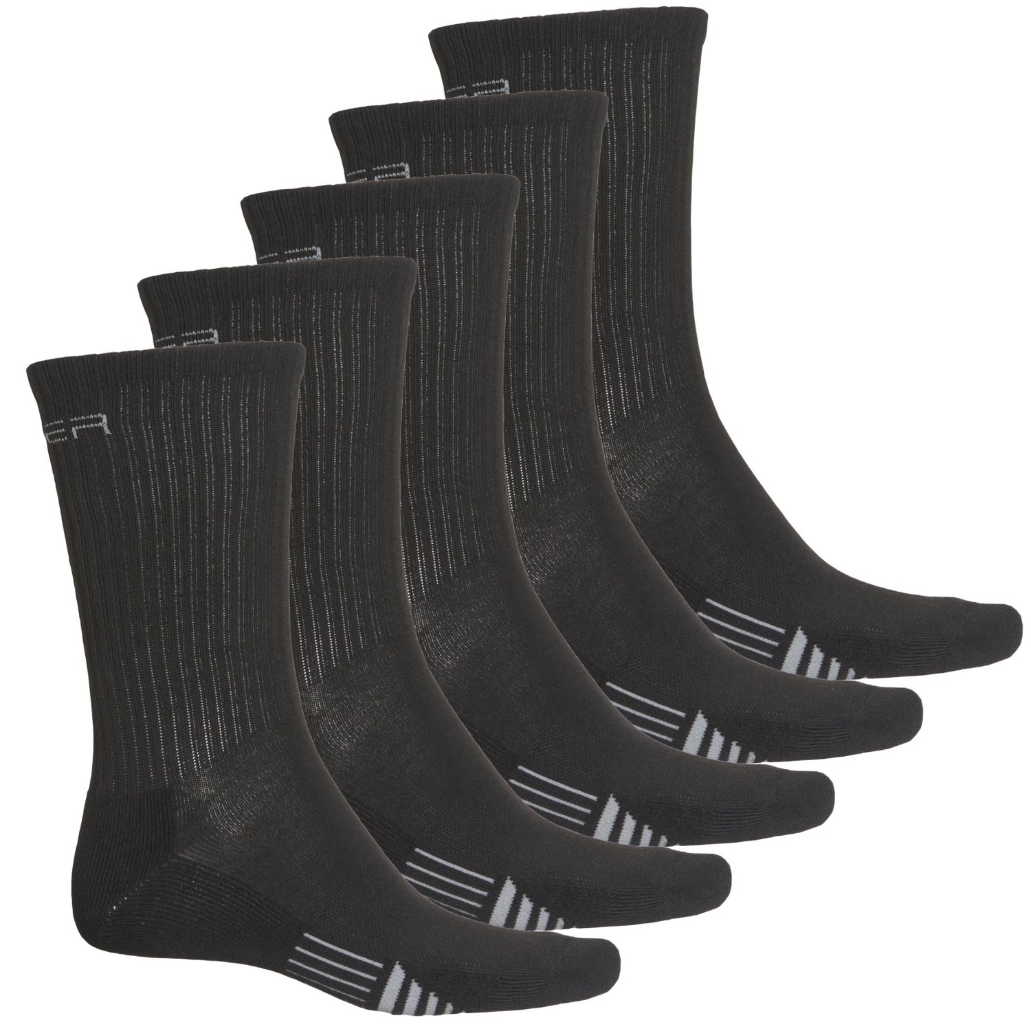

Носки Spyder Striped Half-Cushion - 5-Pack, Crew Black,  (48, Носки Spyder Striped Half-Cushion - 5-Pack, Crew Black, L (48)
