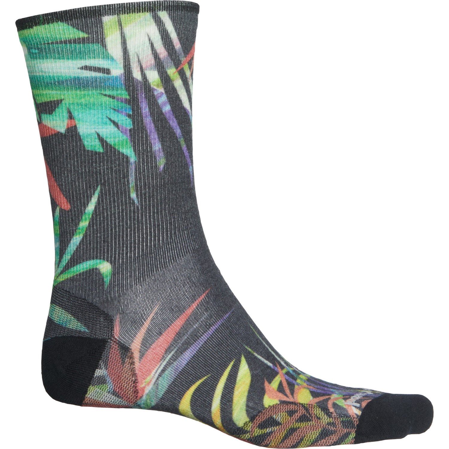 

Носки SmartWool Curated Fern Trail - Merino Wool, Crew Black, L (48)