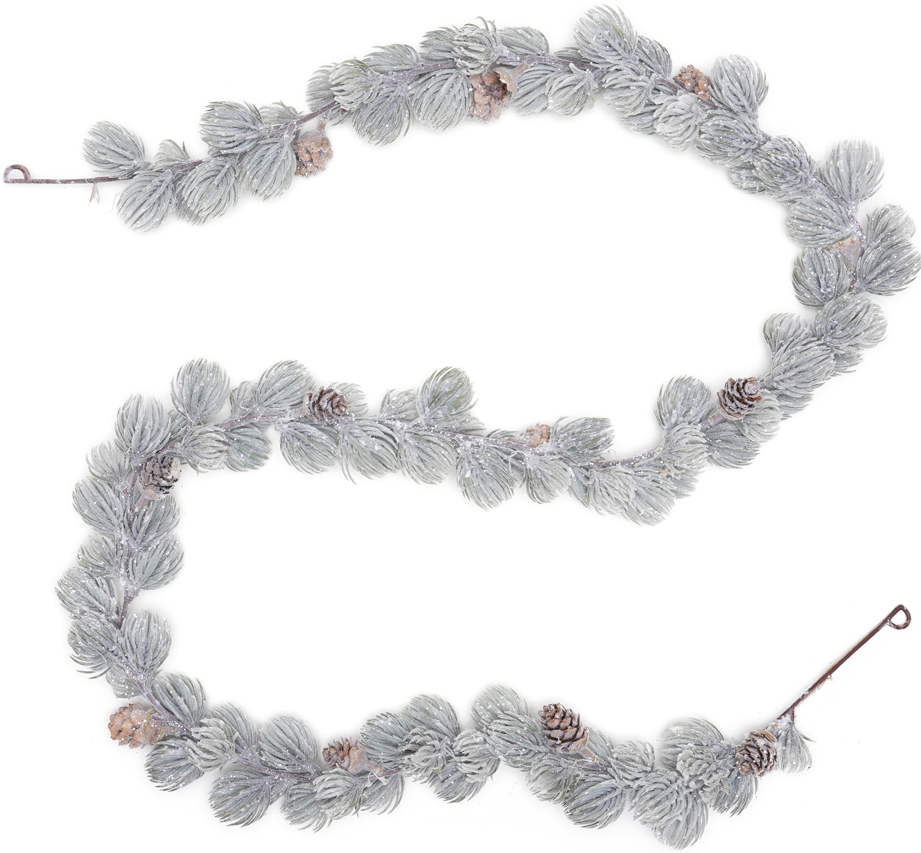 

Хвойная гирлянда Christmas Decoration 150 х 20 х 20 см (317991750_заснеженный)