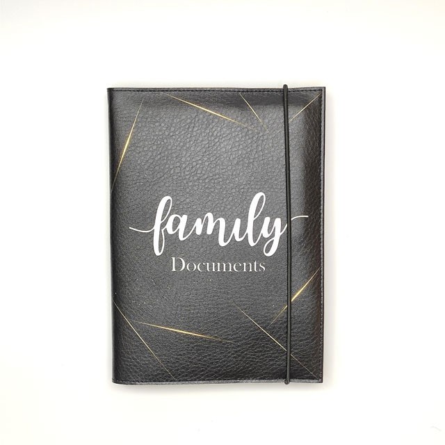 

Документница Family черная эко кожа (08)