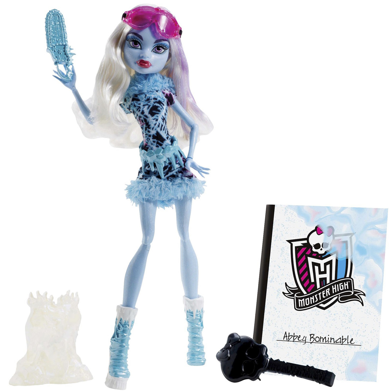 

Лялька Монстер Хай Еббі Бомінейбл, серія Мистецький Клас Monster High Art Class Abbey Bominable BDF13