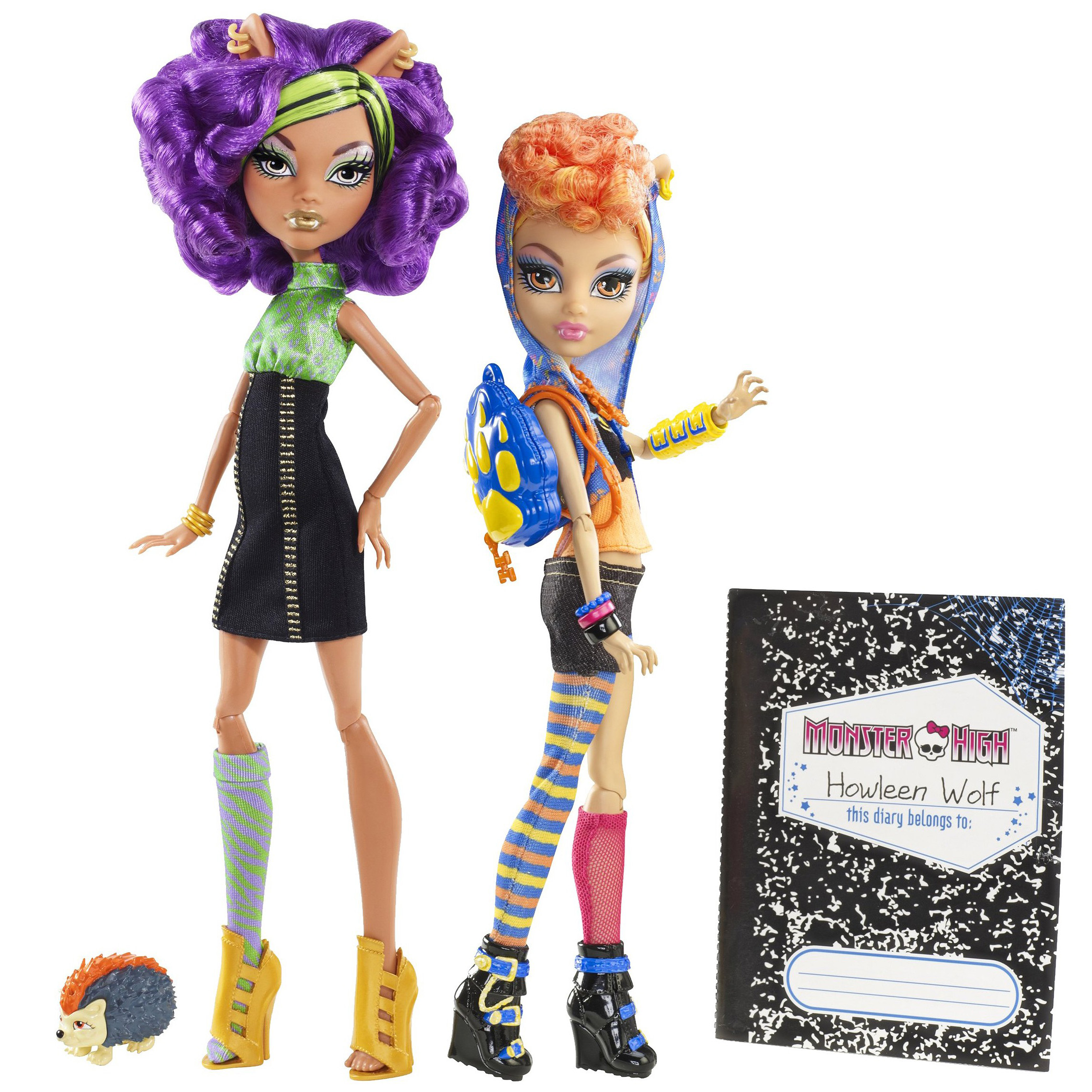 

Ляльки Монстер Хай Набір Клодін Вульф і Хоулін Вулф Monster High Core Dolls Exclusive Monster High Clawdeen Wolf & Howleen Wolf X5227