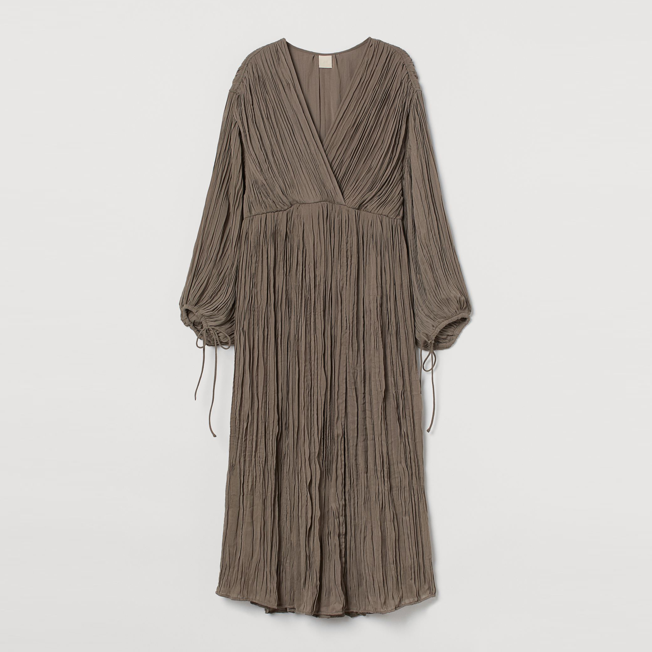 

Платье H&M 9539463abr XXL Серое с бежевым