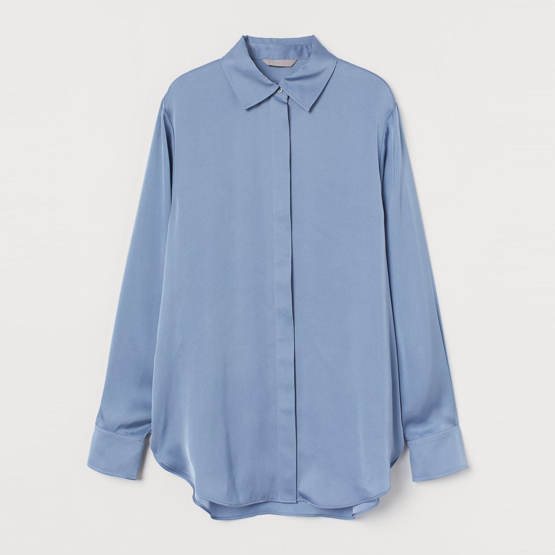 

Рубашка H&M 9647473abr S Голубая