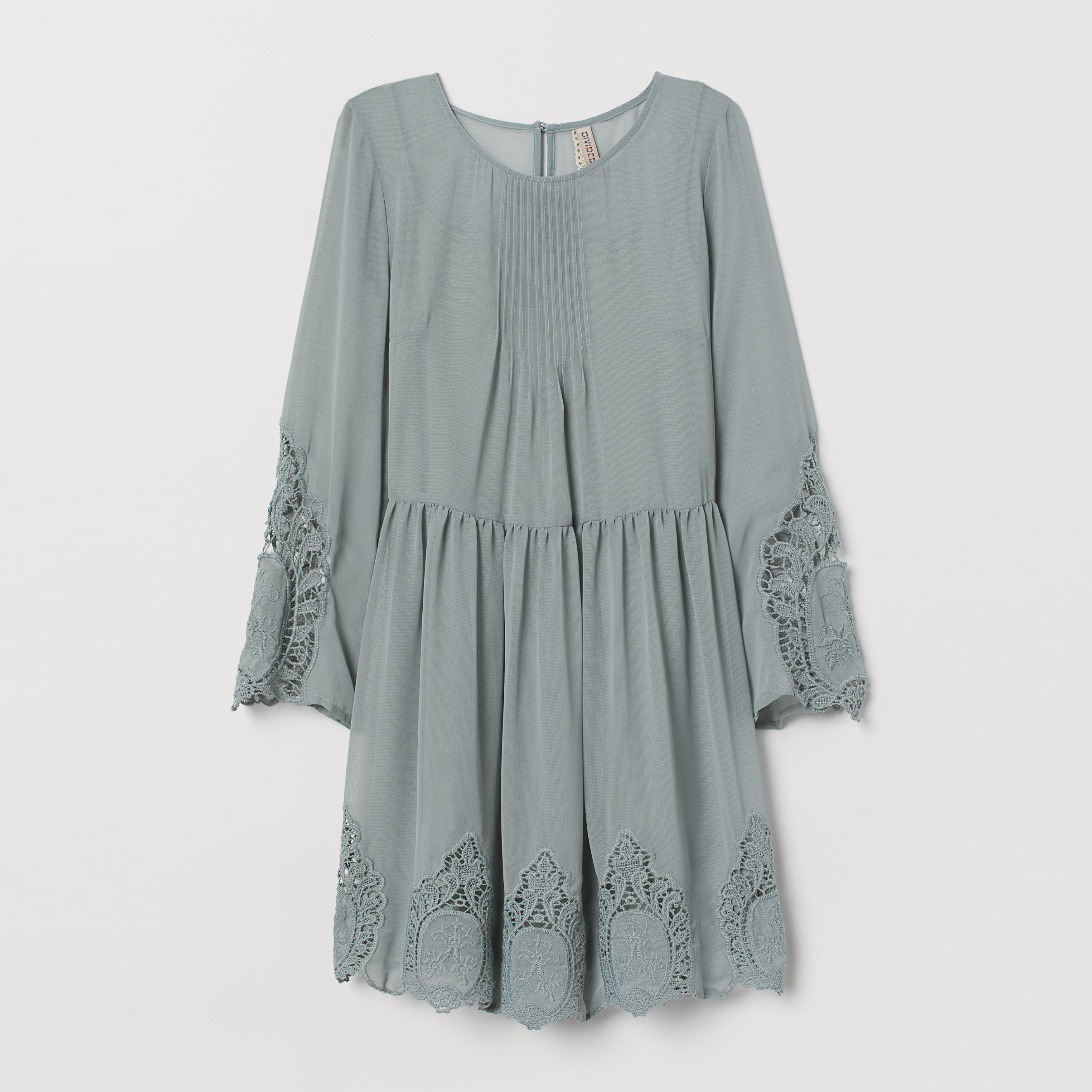 

Платье H&M 7301539RP5  Зеленое, Платье H&M 7301539RP5 42 Зеленое