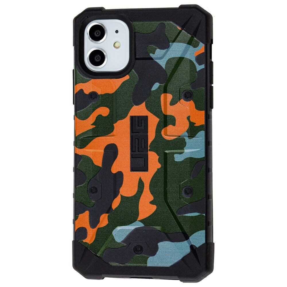 

Ударопрочный чехол UAG Pathfinder камуфляж для Apple iPhone 11 (6.1") оранжевый