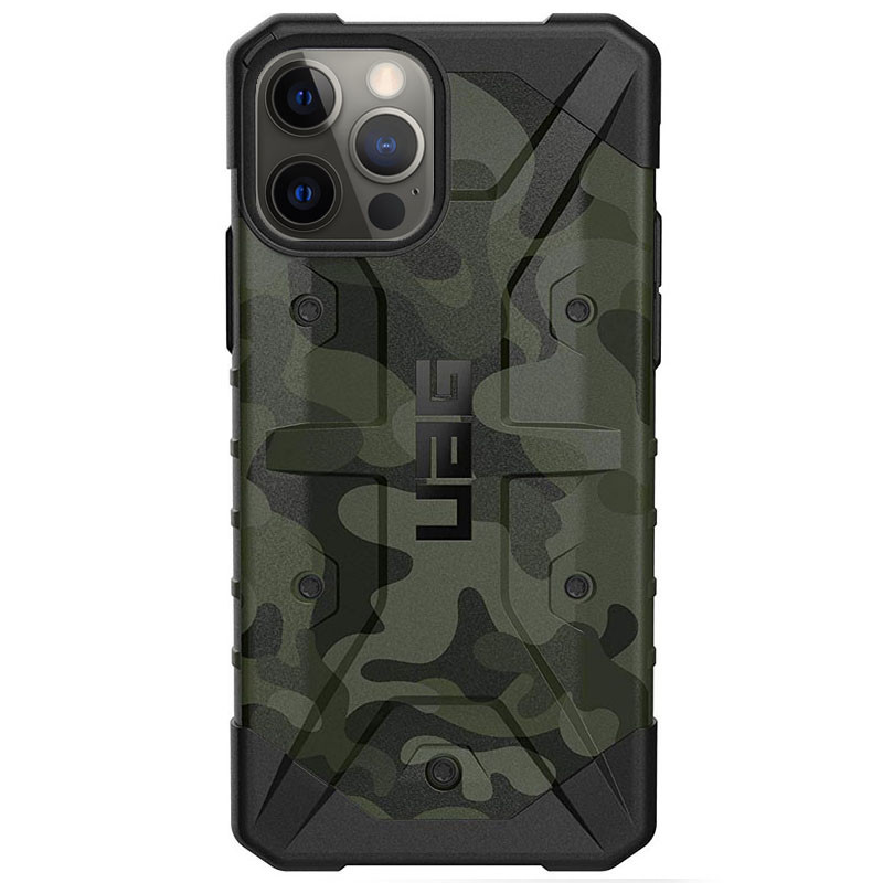 

Ударопрочный чехол UAG Pathfinder камуфляж для Apple iPhone 12 Pro / 12 (6.1") зеленый