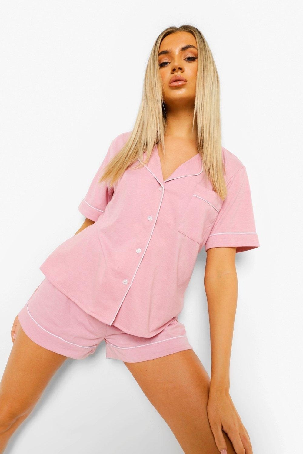 

Пижама Boohoo  розовый 8520123003064, Пижама Boohoo 42 розовый 8520123003064