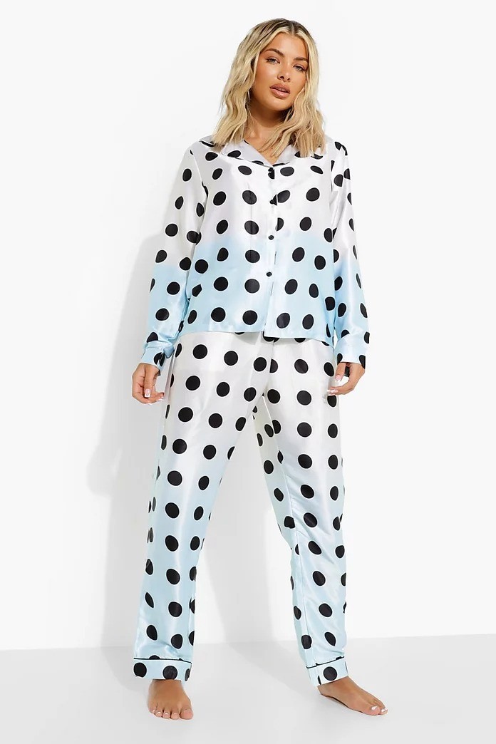 

Пижама Boohoo  голубой 8520123003108, Пижама Boohoo 38 голубой 8520123003108