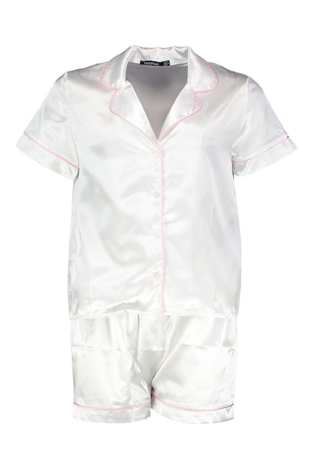 

Пижама Boohoo  белый 8520123003092, Пижама Boohoo 40 белый 8520123003092