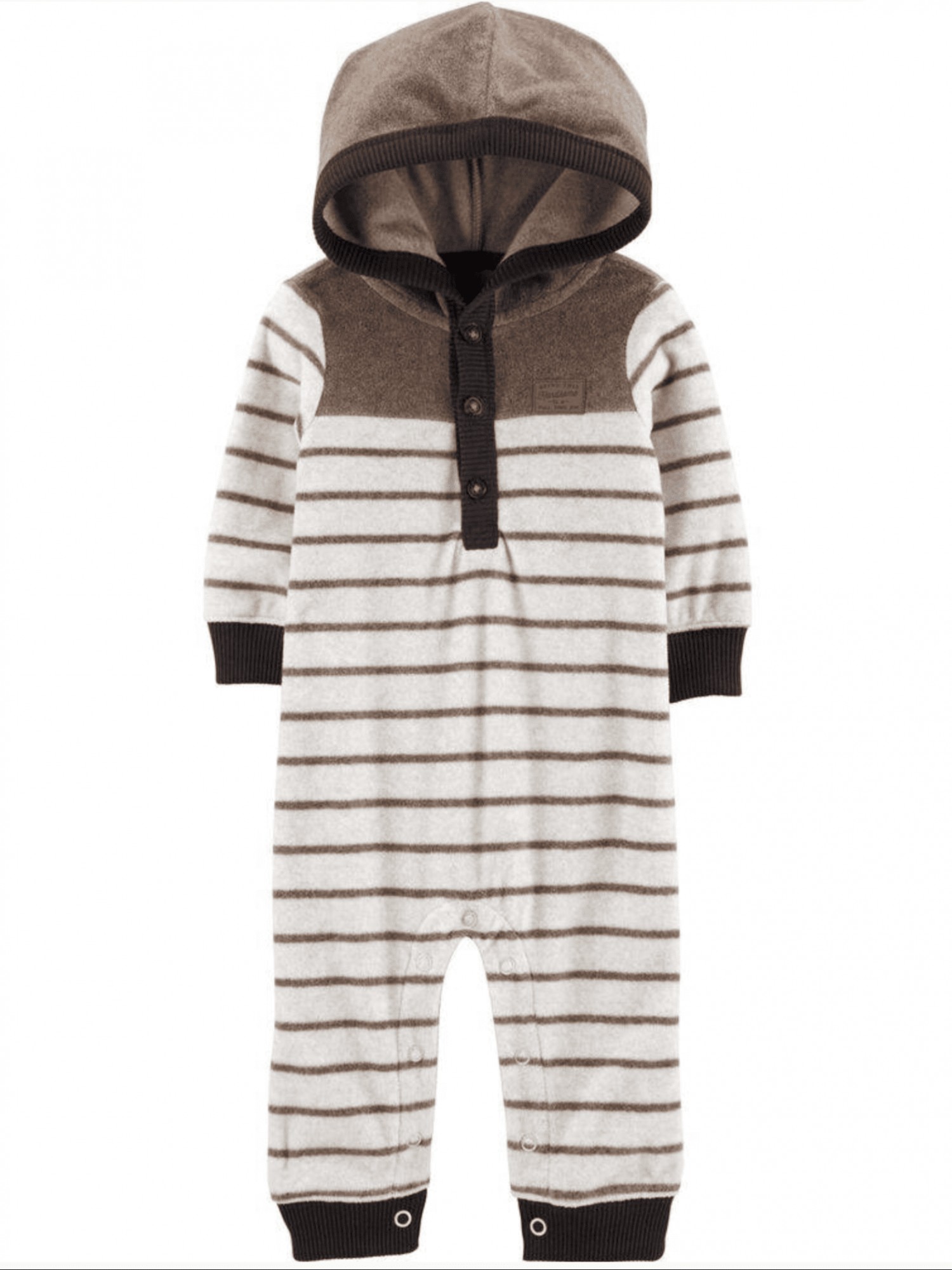 

Комбинезон Carter's для мальчика флисовый 72см (18644210в) Коричневый
