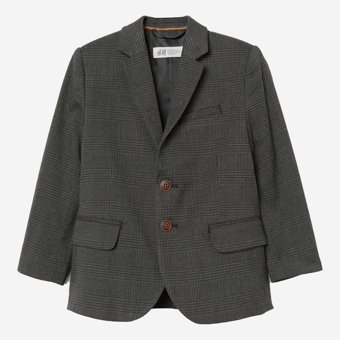 

Пиджак H&M 11-0665863-003 122 см Темно-серый (СА2000001889893)