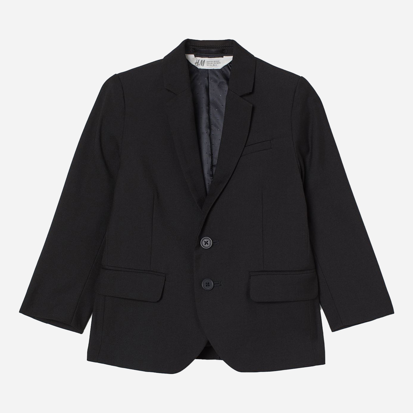 

Пиджак H&M 11-0840622-001 92 см Черный (СА2000001890097)