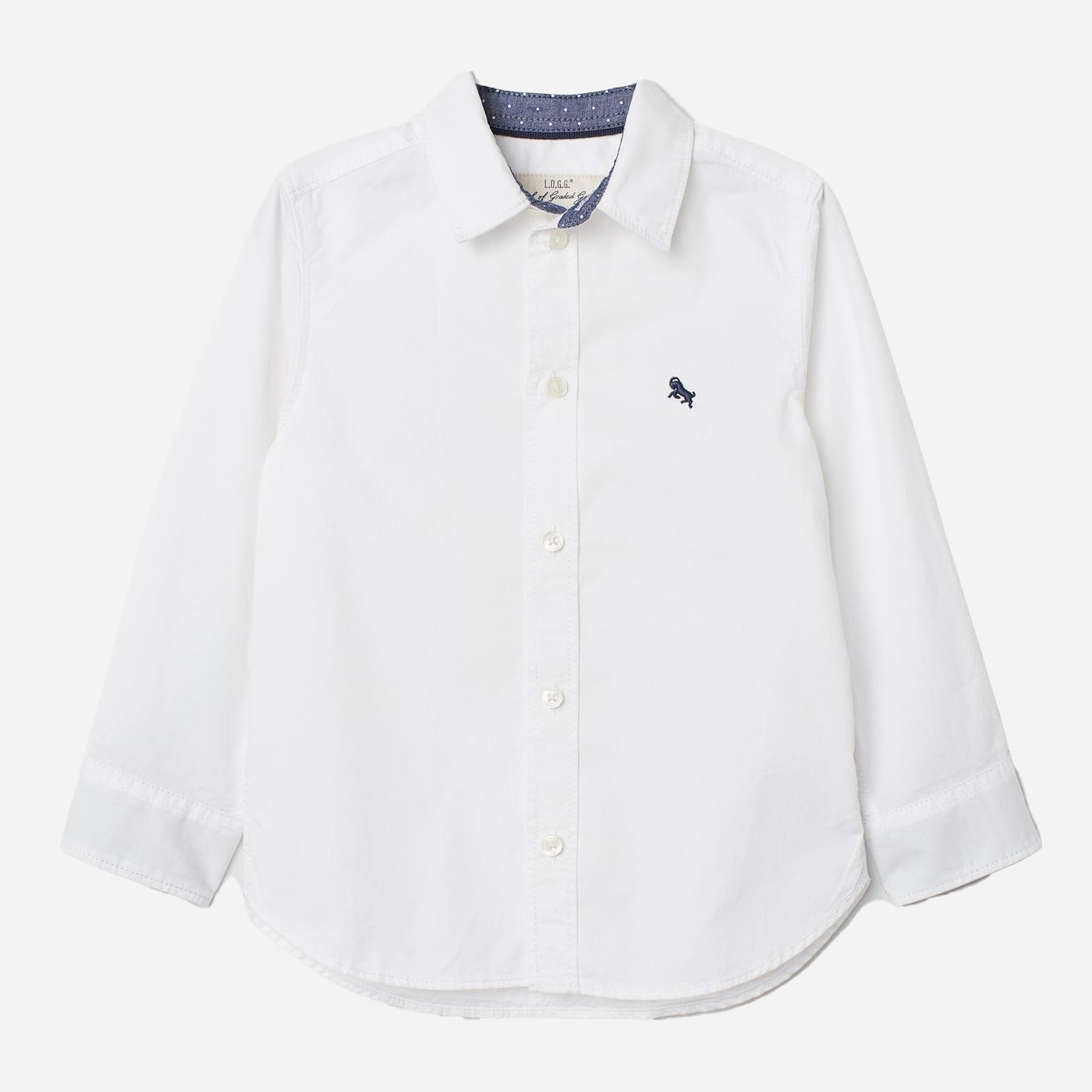 

Рубашка H&M 11-0726726-001 134 см Белая (СА2000001891070)