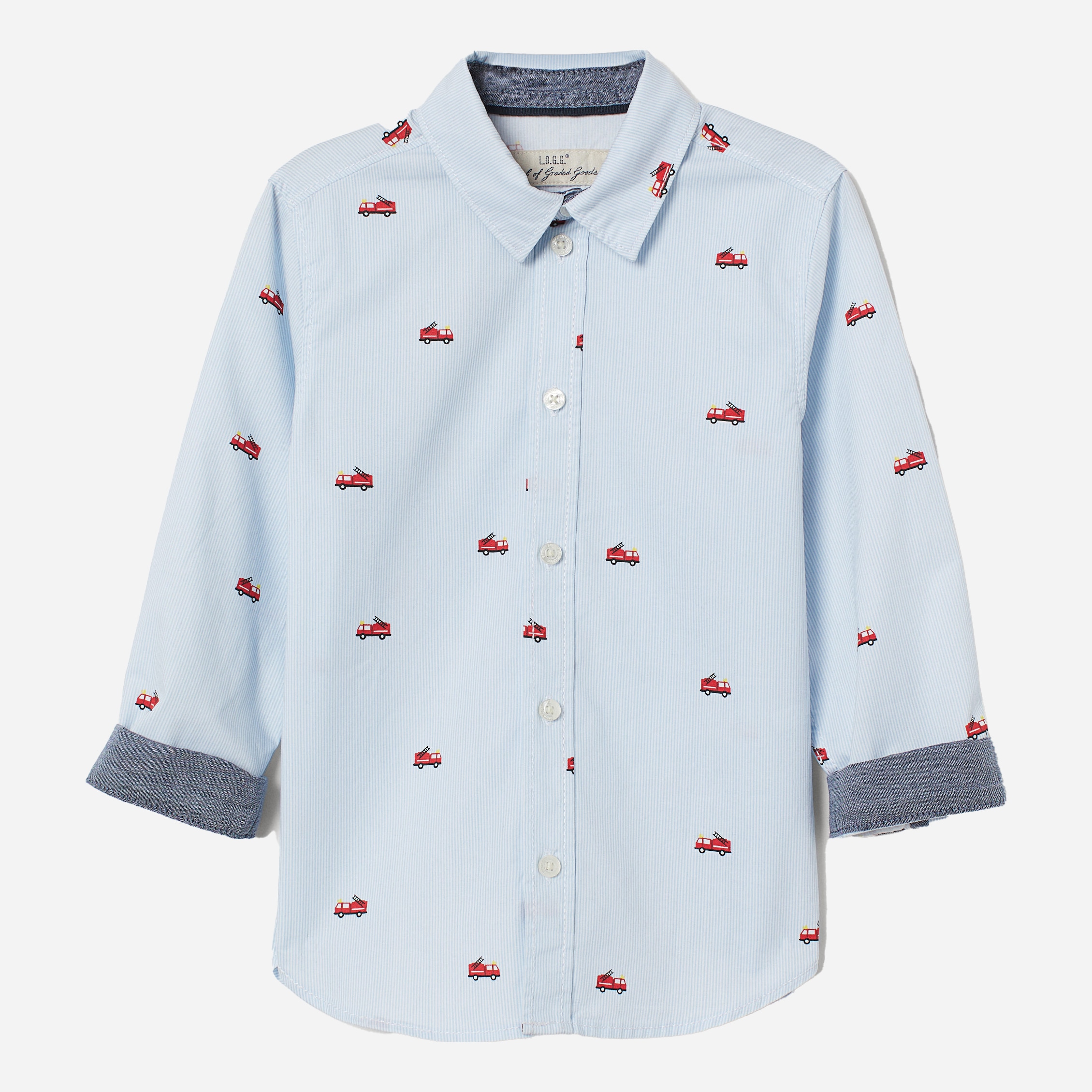 

Рубашка H&M 11-0742177-016 116 см Голубая (СА2000001889558)