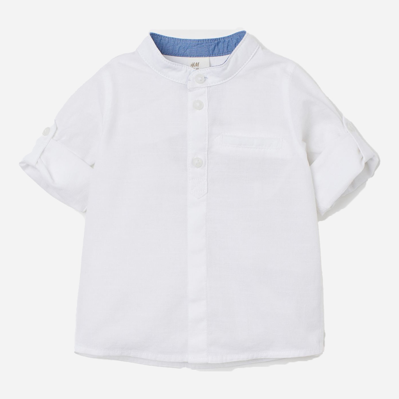 

Рубашка H&M 11-0808816-001 68 см Белая (СА2000001890134)