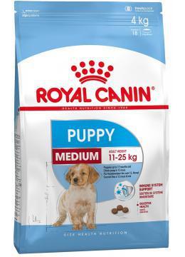 

Royal Canin Medium Puppy, корм для щенков средних пород, 4 кг