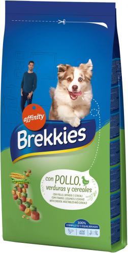 

Brekkies Dog Chicken, корм для собак всех пород с курицей, 10 кг.