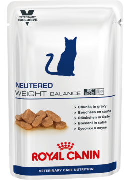 

Royal Canin Neutered Weight Balance Feline 85 гр упаковка 12 шт лечебный влажный корм (Роял Канин)