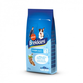

Brekkies Dog Junior, корм для щенков всех пород с курицей, 20 кг.
