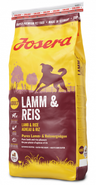 

Корм для собак Josera LAMM & REIS, 15 кг