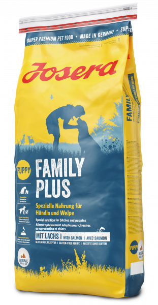 

Корм для собак Josera FAMILY PLUS, 15 кг