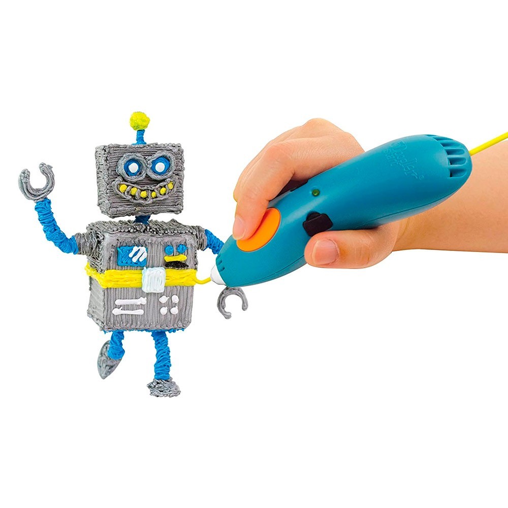 

​3D-ручка 3Doodler Start интерактивная игрушка для детей , 3Д ручка детская нового поколения 3D Q ручка Аккумулятоная бесппроводная