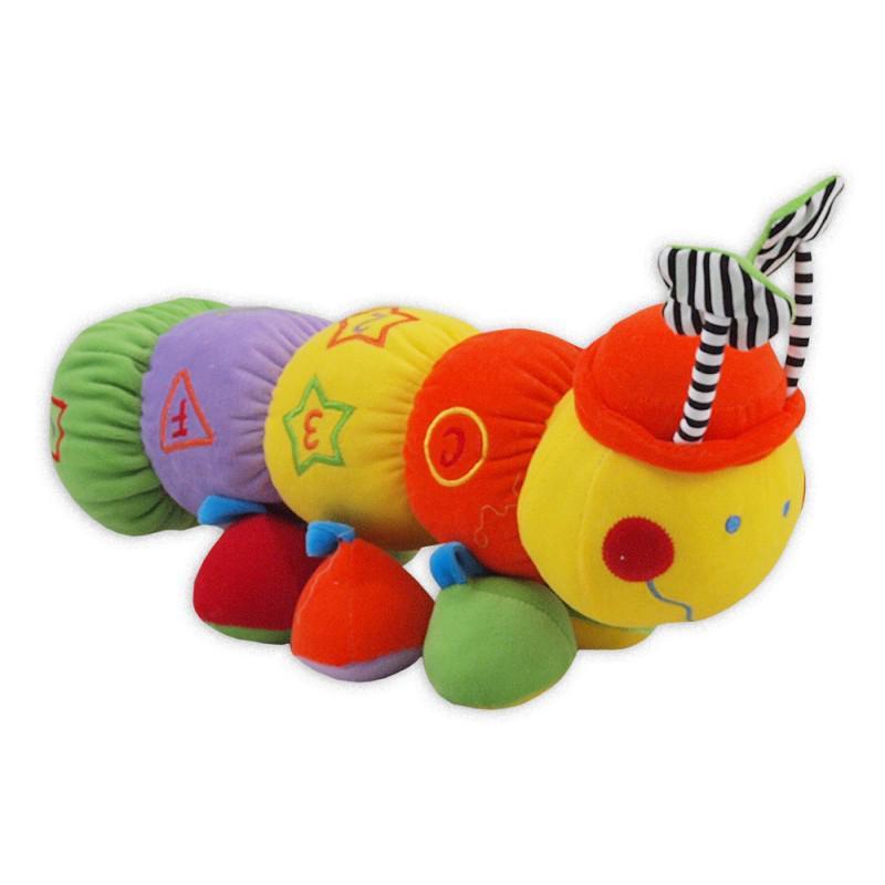 

Детская плюшевая игрушка Baby Mix Сороконожка, разноцветный (TE-9117-32)