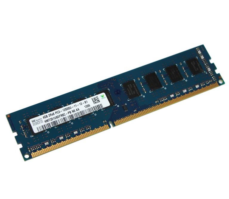 

Оперативная память Hynix DDR3 4GB 1600 MHz 1600 MHz, C11, 1.5V (HMT351U6EFR8C-PB)