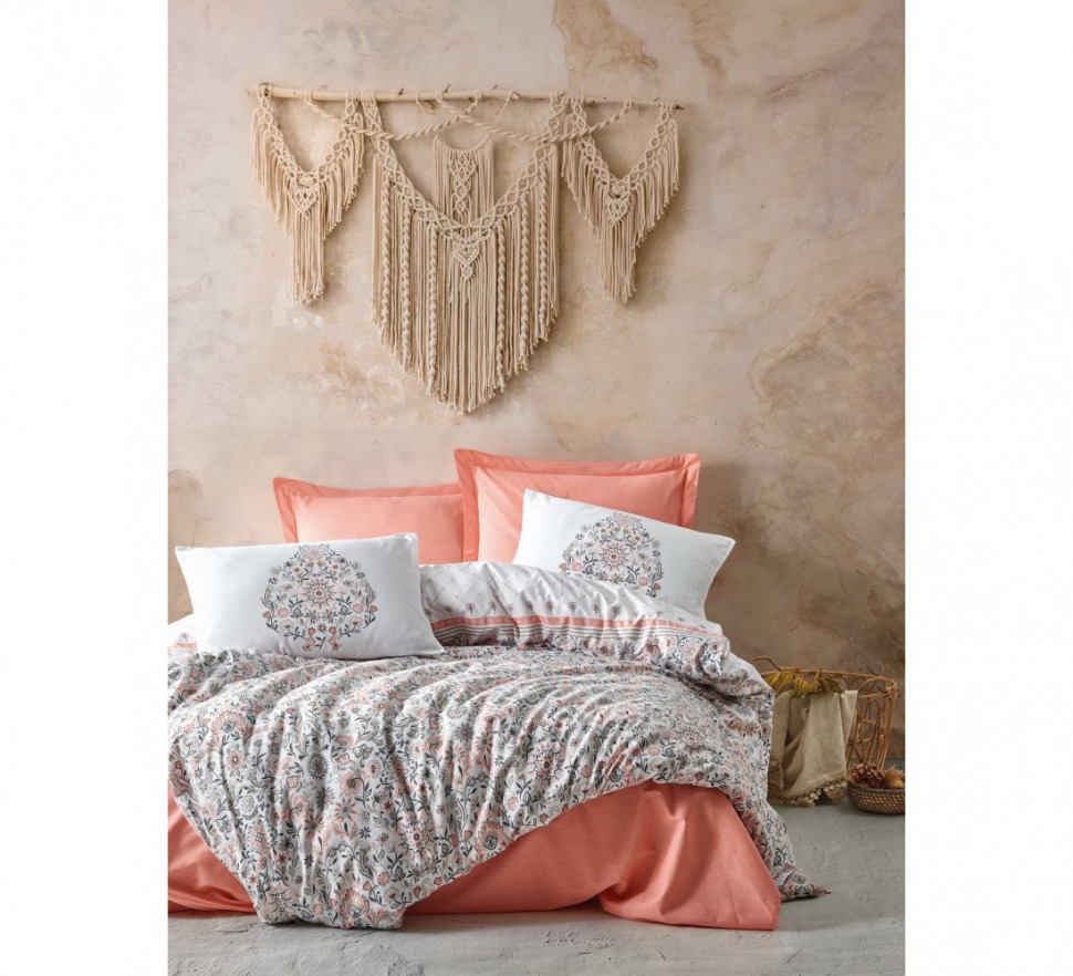 

Постельный комплект ранфорс Cotton Box Bohem Oswin somon евро 010077740