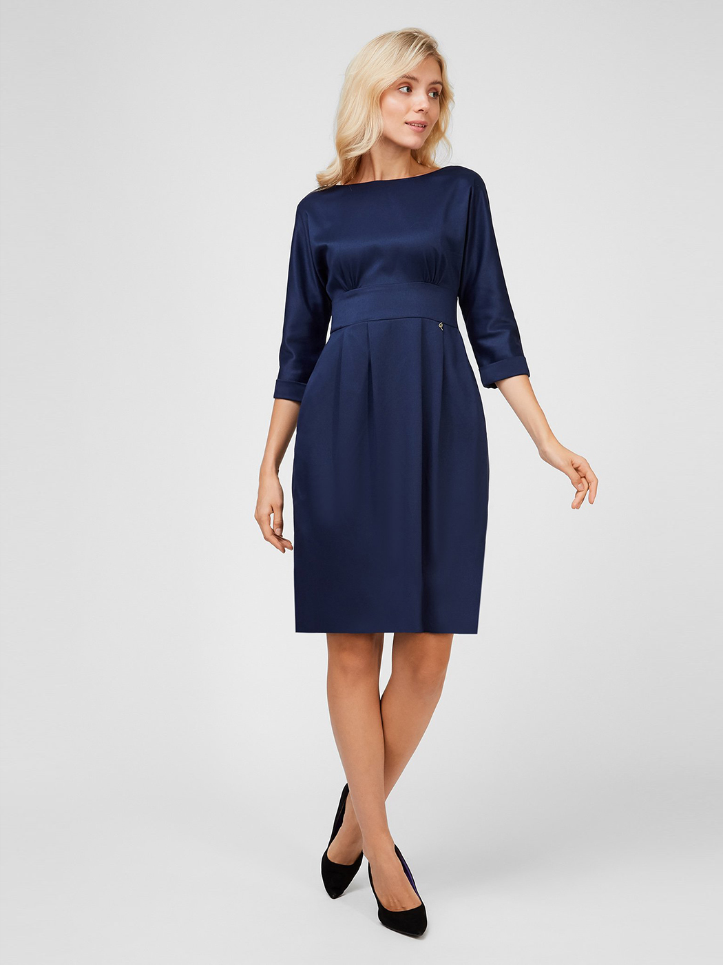 

Платье Sassofono A201-SC-8420 S (36) Синее