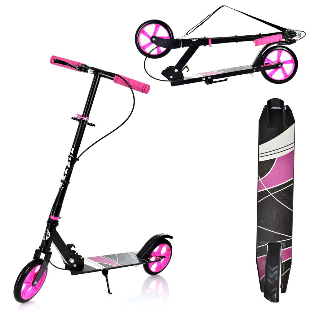 

Самокат iTrike SR 2-008-BP Black Pink (SR 2-008)
