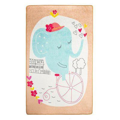 

Ковер детский безворсовый Elephants bike bej 140х190см.,