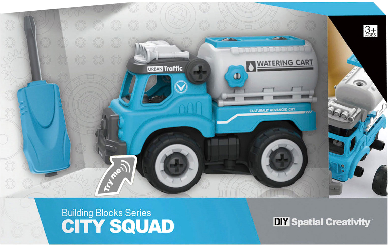 

Конструктор Diy Spatial Creativity Машина с цистерной 33 детали (6910012805316)