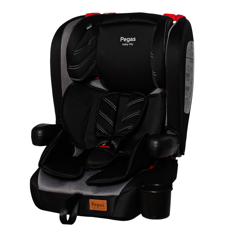 

Детское автокресло + бустер TILLY Pegas T-534 Grey ISOFIX (группа 1/2/3, 9-36 кг) (T-534 Серый)