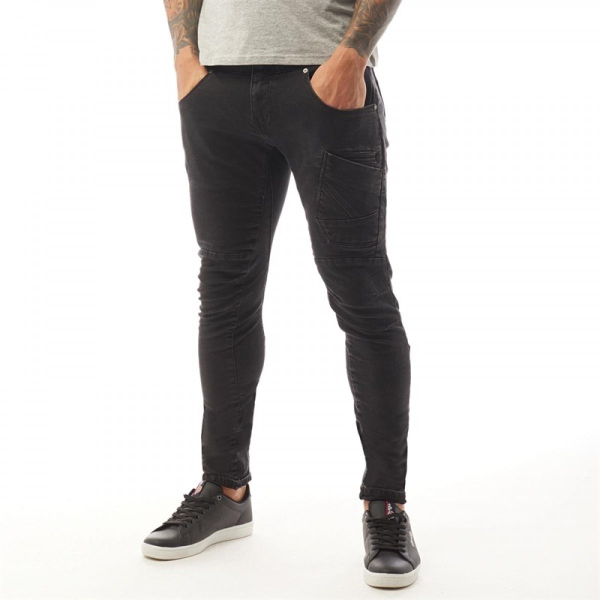 

Джинсы 883 Police Hazard AIV 619 Engineered Fit AIV 619-Black Black, 28W 30L