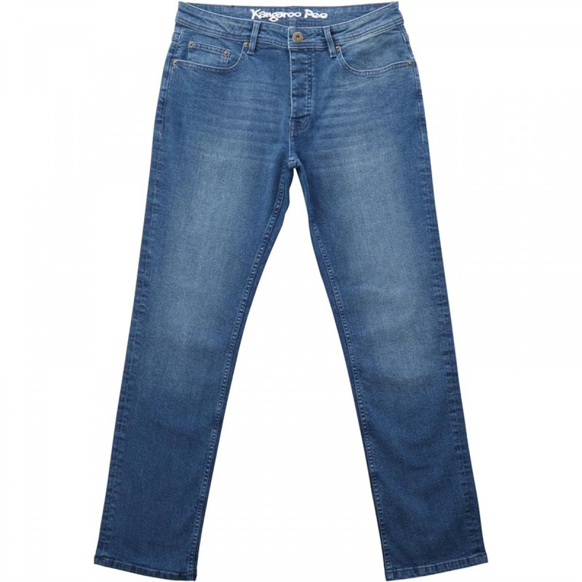 

Джинсы Kangaroo Poo Straight Fit Denim Stone Wash Stone, 38W 34L