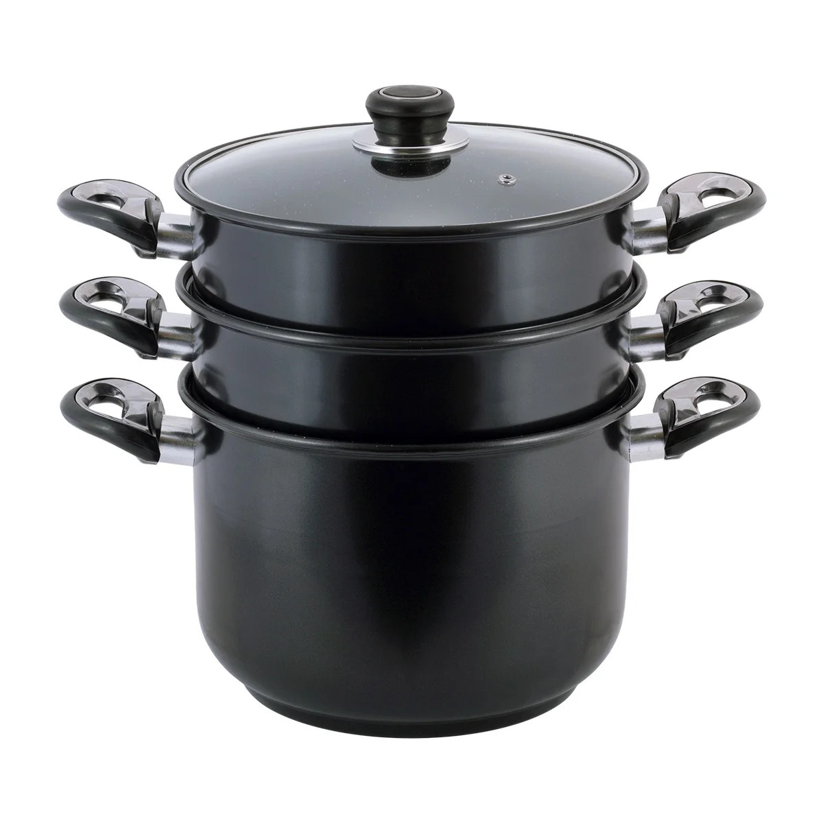 

Пароварка 3-х уровневая Kamille KM-5826 24х29.2 см