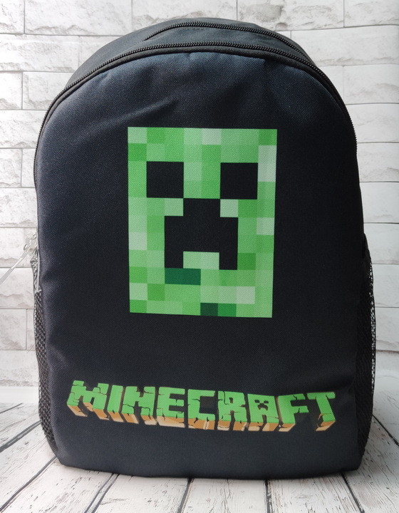 

Рюкзак Fashion minecraft черный (4464-1)