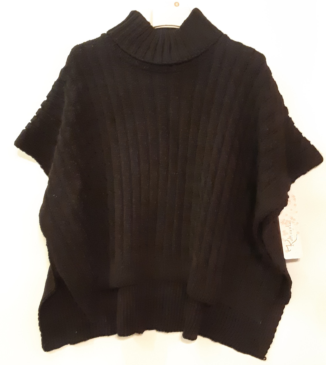 

Пончо для дівчинки Kids Moda 4837 чорний 146