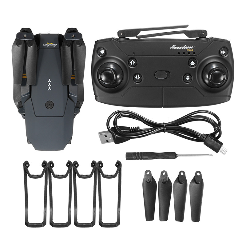

Квадрокоптер JY019 (Eachine E58) с Full HD Wi-Fi камерой, FPV, барометром, до 10 минут полета (k097)