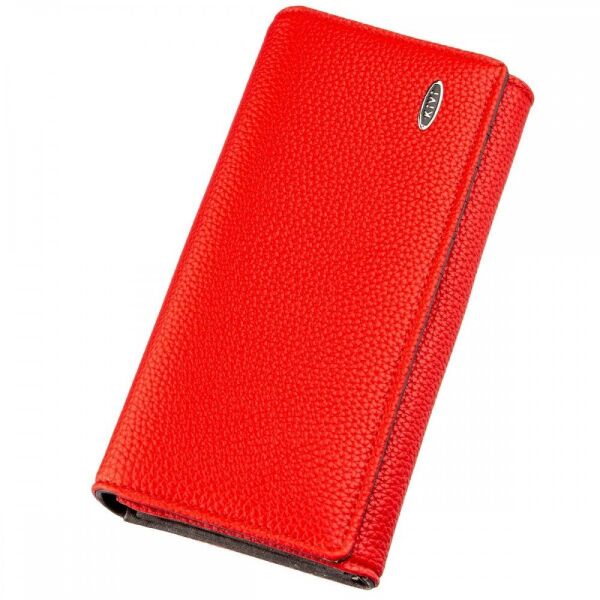 

Женский кошелёк из эко кожи KIVI 19058 Красный