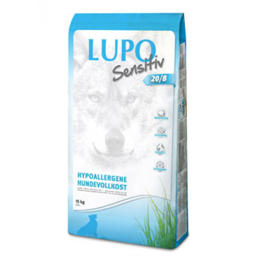 

Luposan Люпосан Lupo Sensitiv 20/8 гипоалергенный сухой корм для собак, 15 кг