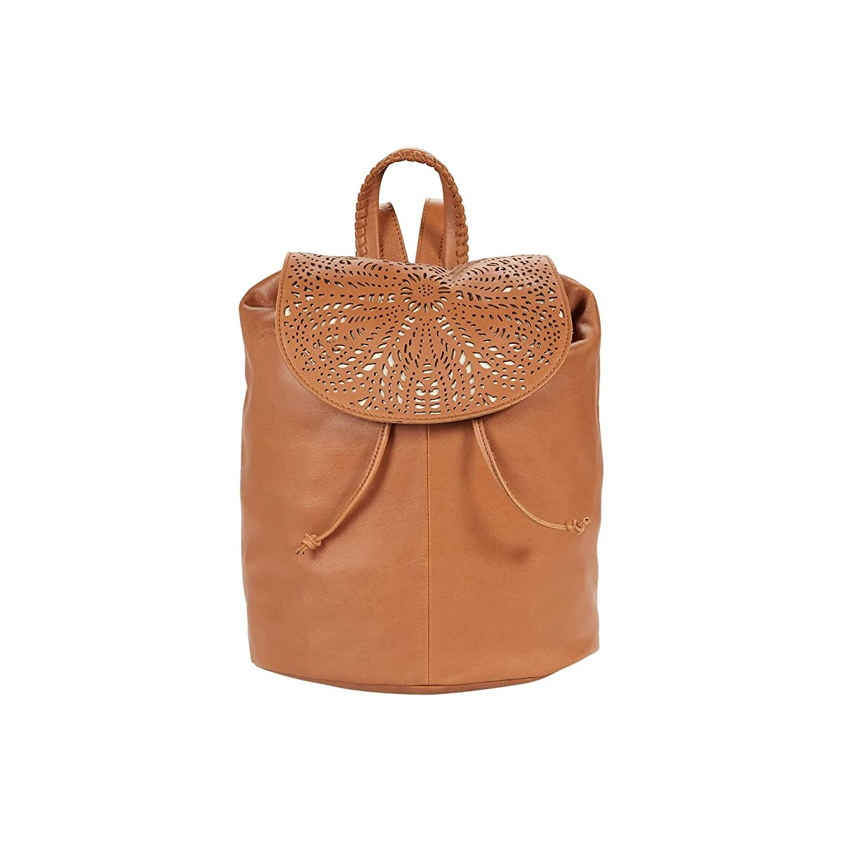 

Рюкзак The Sak Huntley Leather Tobacco Floral Lasercut, Универсальный