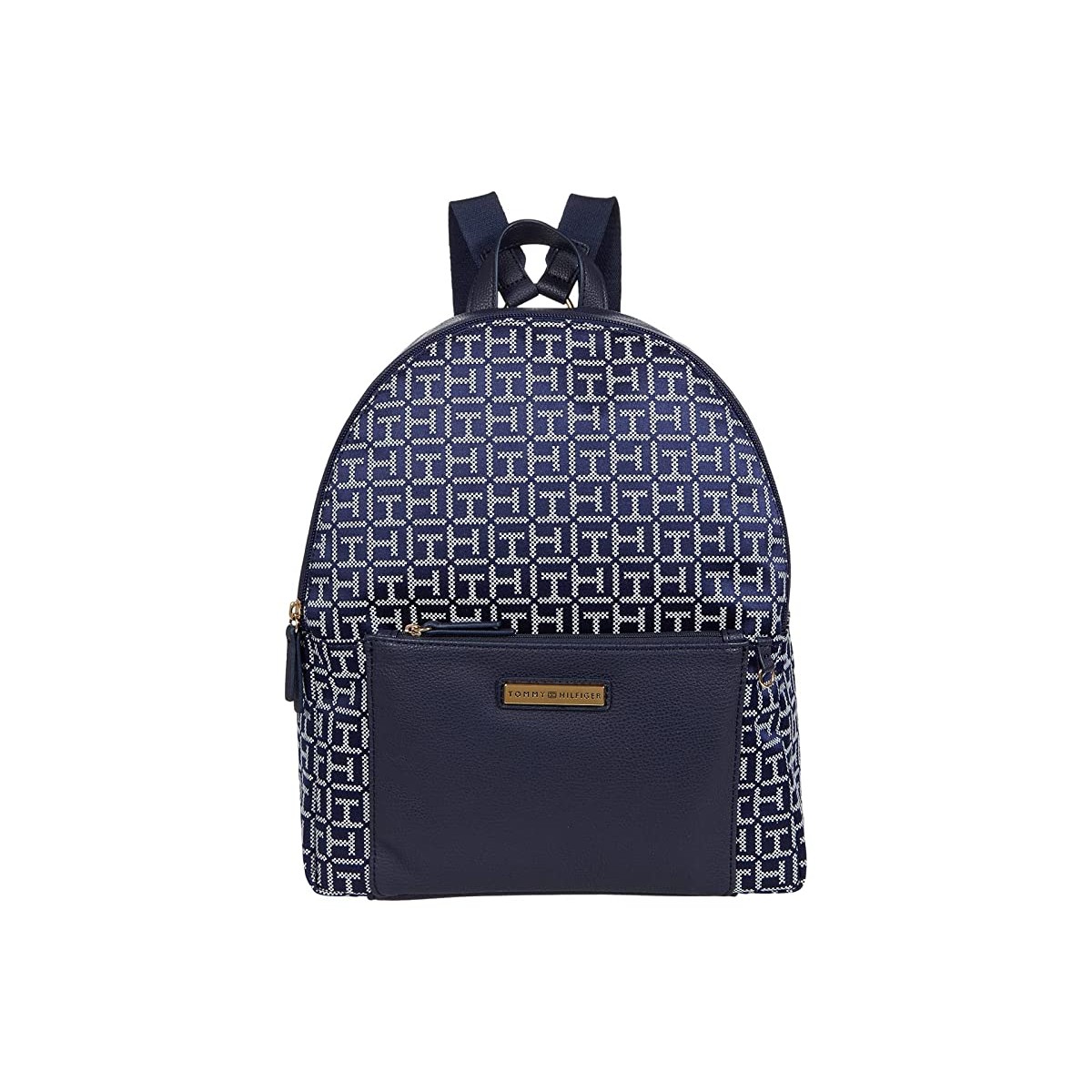 

Рюкзак Tommy Hilfiger Naomi II Dome with Pouch Square Monogram Jacquard Navy/White, Универсальный