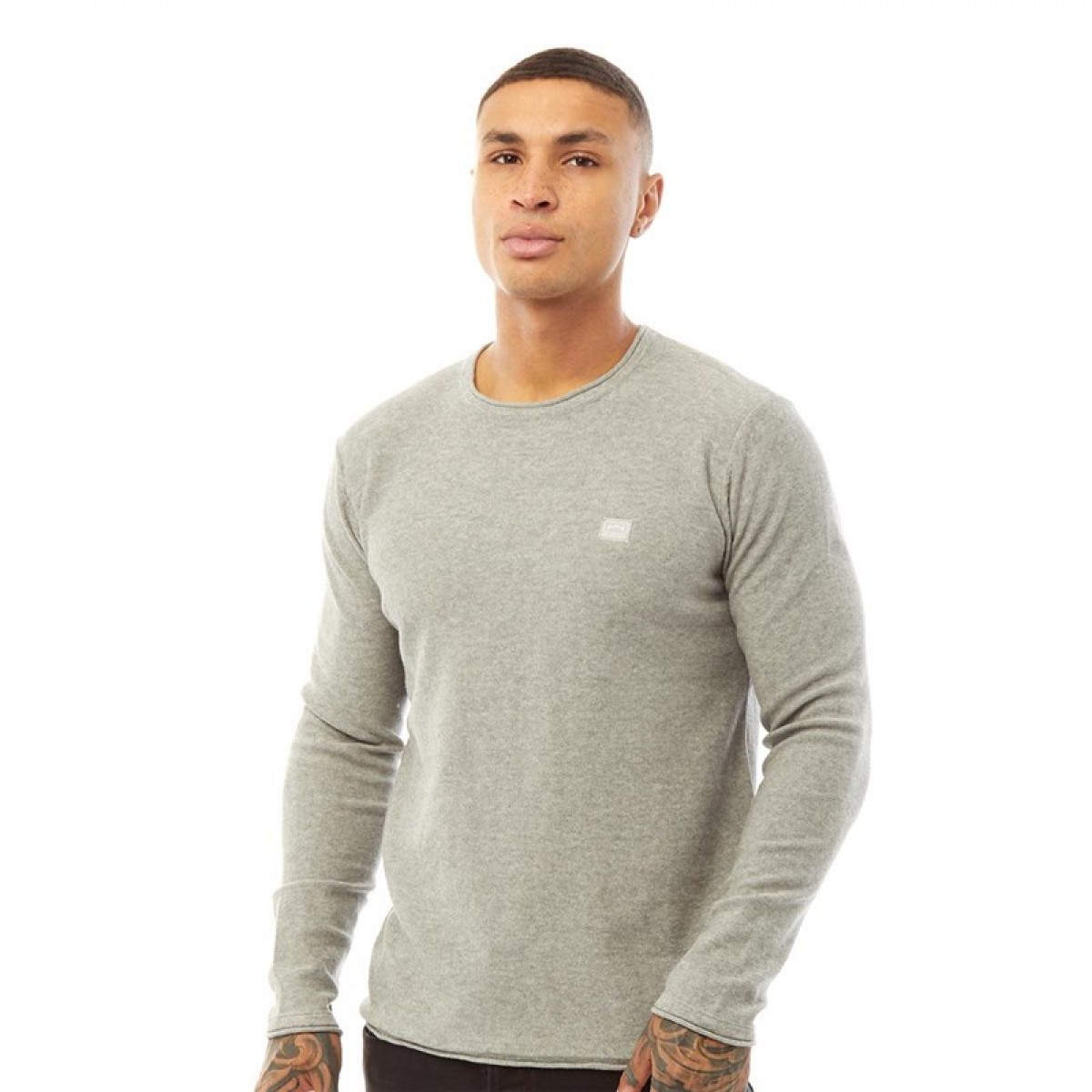 

Джемпер 883 Police Distance Neck Marl Grey Light Grey Marl,  (46, Джемпер 883 Police Distance Neck Marl Grey Light Grey Marl, M (46)