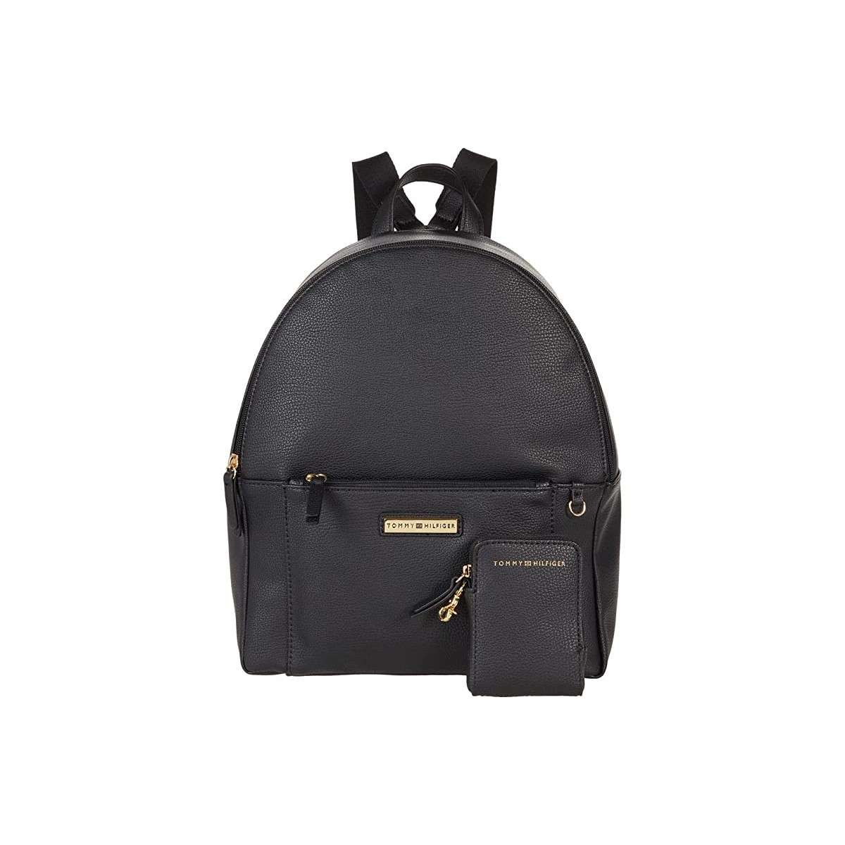 

Рюкзак Tommy Hilfiger Naomi II Dome with Pouch Pebble PVC Black, Универсальный