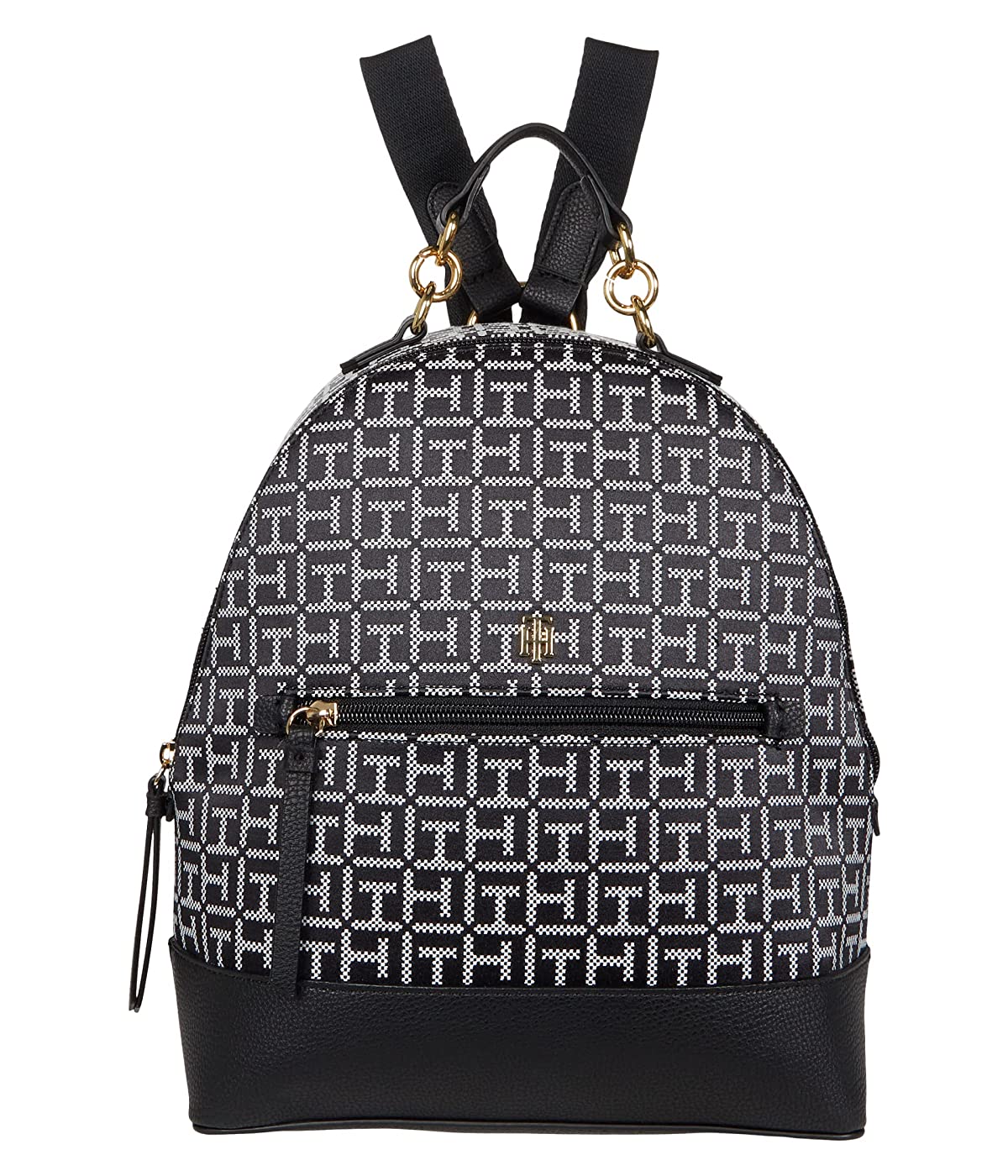 

Рюкзак Tommy Hilfiger Parker II Medium Dome - Square Monogram Jacquard Black/White, Универсальный