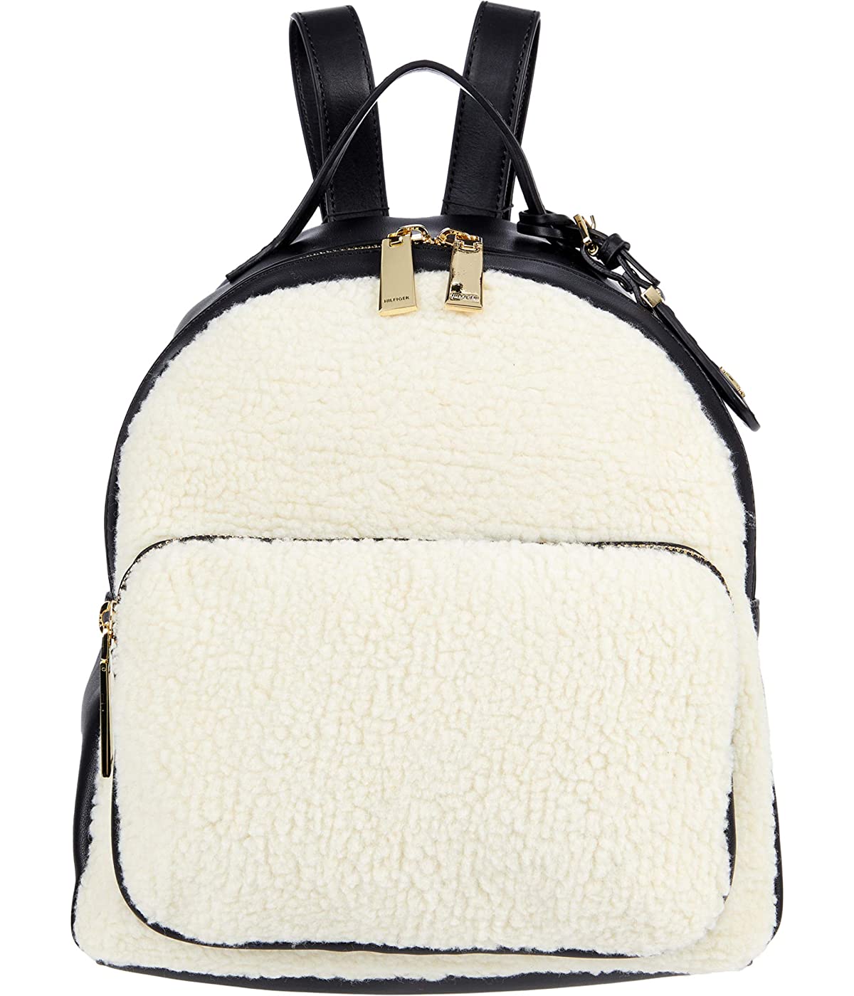 

Рюкзак Tommy Hilfiger Julia Dome - Shearling PVC Natural/Black, Универсальный