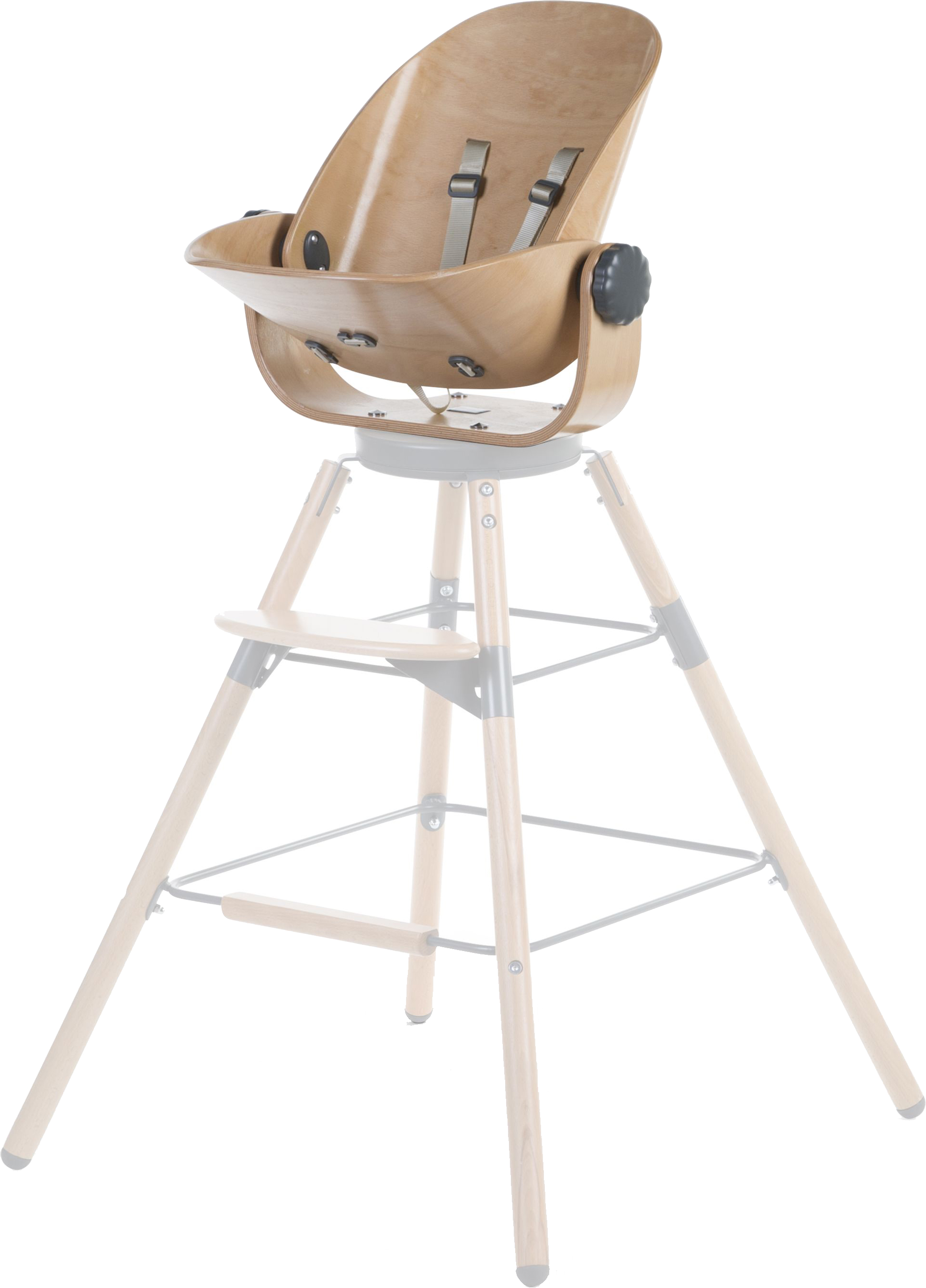 

Сидение для новорожденного к стулу для кормления Childhome Evolu Natural/Anthracite (CHEVONBNANT)